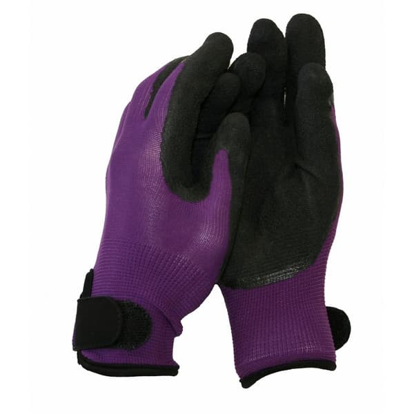 Town & Country Unisex Adult Weedmaster Plus Gloves Plum/Black M