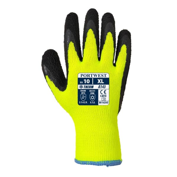 Portwest Unisex Adult A143 Thermal Soft Grip Gloves