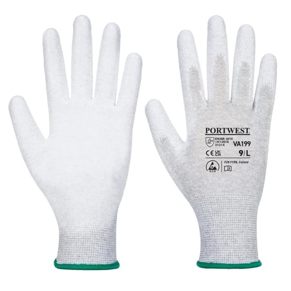 Portwest Unisex voksen VA199 PU håndflade med grebshandsker