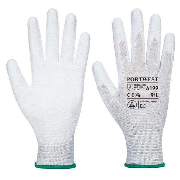 Portwest Unisex voksen A199 PU håndflade med greb handsker til voksne