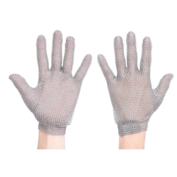 Portwest Unisex AC01 Chainmail Cut Resistant Glove (handske för vuxna) Silver S