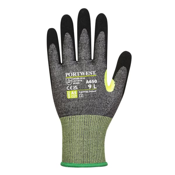 Portwest Unisex Adult A650 CS E15 Nitrile Cut Resistant Gloves