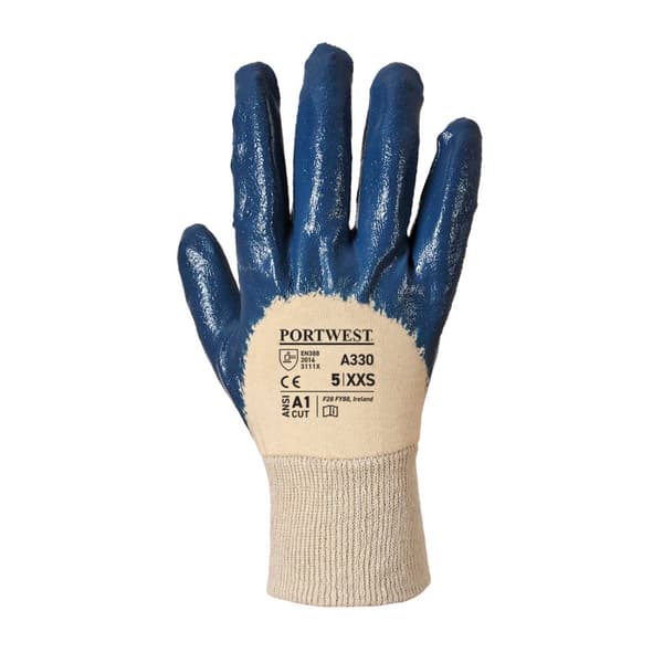 Portwest Unisex Adult A330 Lightweight Nitrile Safety Gloves