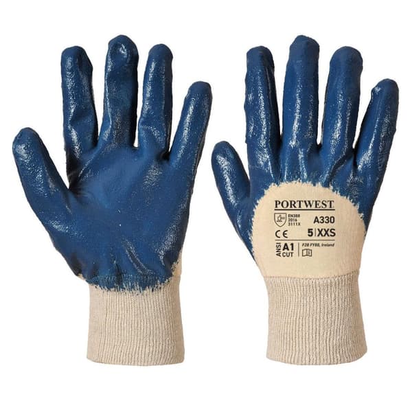 Portwest Unisex Adult A330 Lightweight Nitrile Safety Gloves