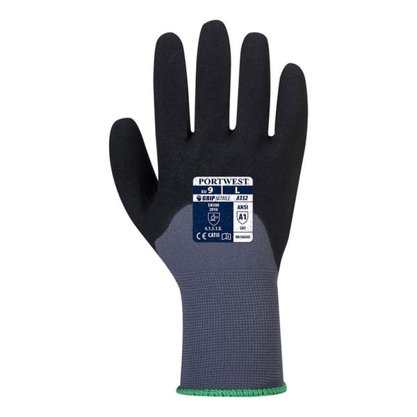 Portwest Unisex voksen A352 DermiFlex Ultra Grip handsker til voksne