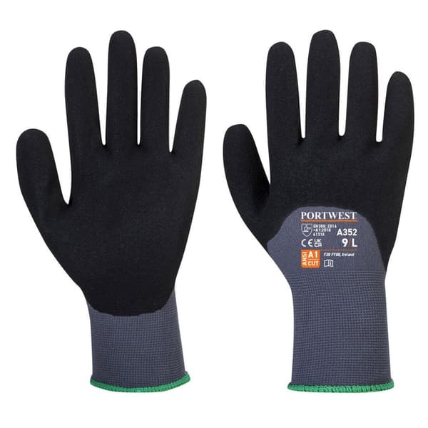 Portwest Unisex voksen A352 DermiFlex Ultra Grip handsker til voksne