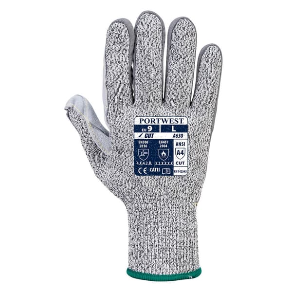 Portwest Unisex Adult A630 Razor Leather Grip Gloves