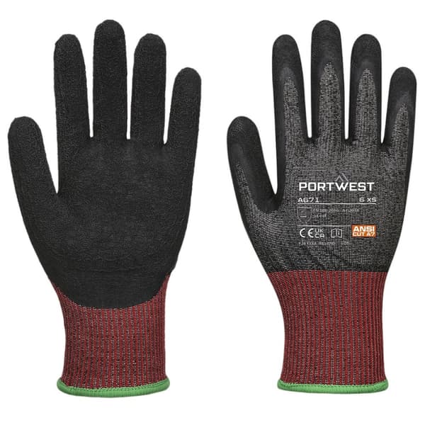 Portwest Unisex voksen A671 CS F13 Latex skærefast handsker til voksne