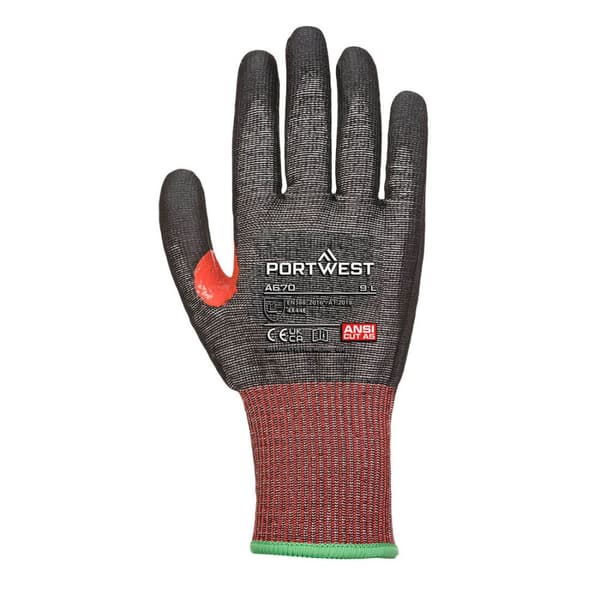 Portwest Unisex Adult A670 CS F13 PU Cut Resistant Gloves