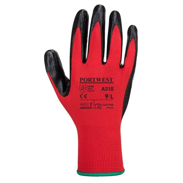 Portwest Unisex voksen A310 Flexo Nitrile Grip Handsker