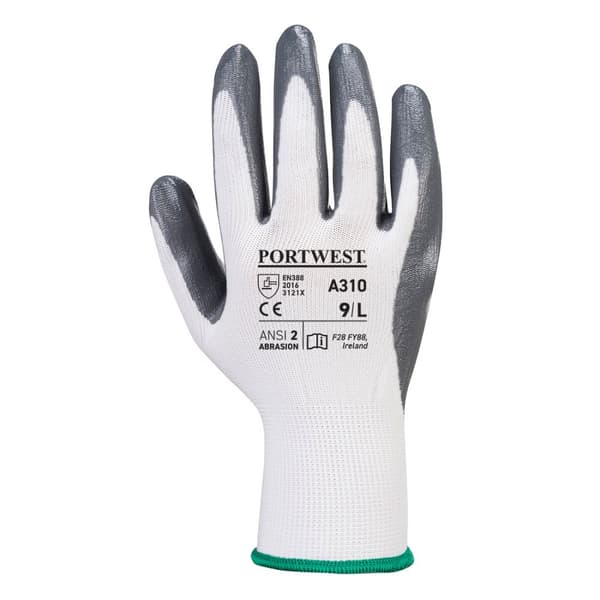 Portwest Unisex Adult A310 Flexo Nitrile Grip Gloves