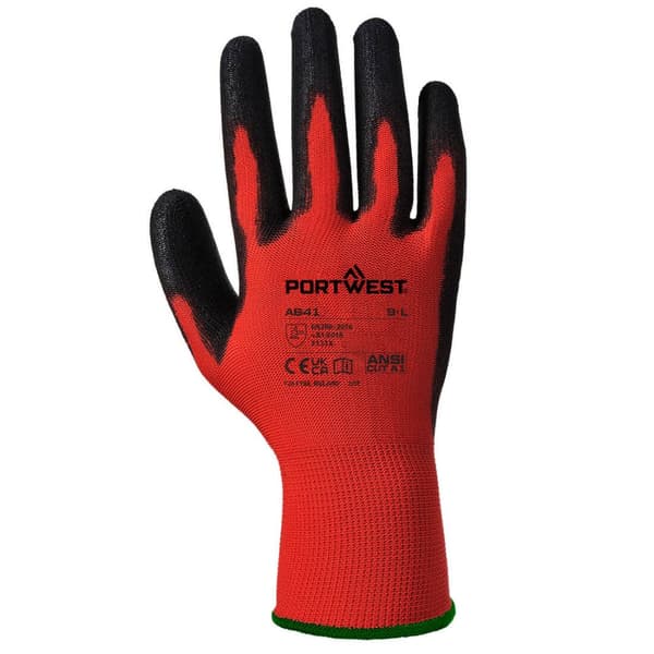 Portwest Unisex Adult A641 PU Grip Gloves