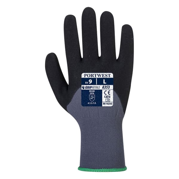 Portwest Unisex Adult A353 Dermiflex Ultra Plus Grip Gloves
