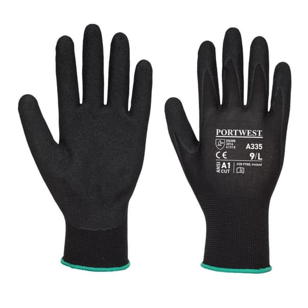 Portwest Unisex Vuxen A335 Dermi NPR15 Nitrilhandskar med grepp