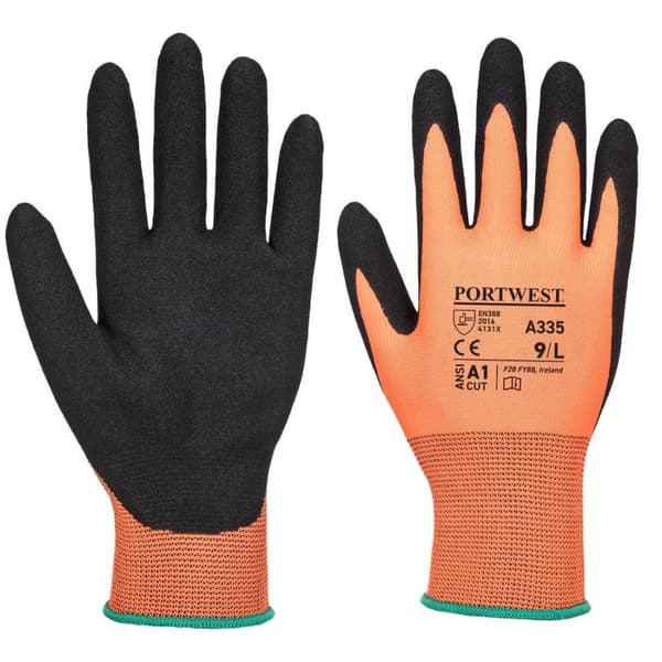 Portwest Unisex Vuxen A335 Dermi NPR15 Nitrilhandskar med grepp