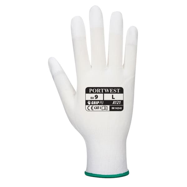 Portwest Unisex voksen A121 PU fingerspidshandsker med greb