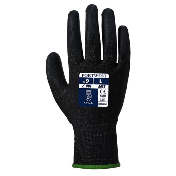 Portwest Unisex A635 Economy skærefast handsker til voksne A635