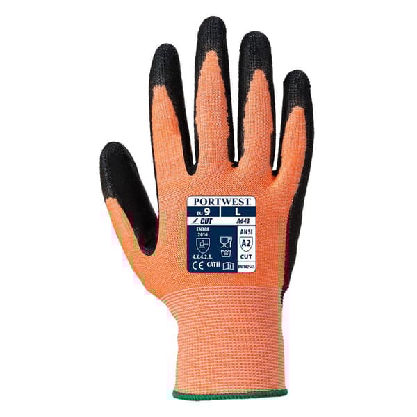 Portwest Unisex A643 Nitrilskum med skärbeständiga handskar för vuxna A643