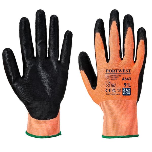 Portwest Unisex Adult A643 Nitrile Foam Cut Resistant Gloves