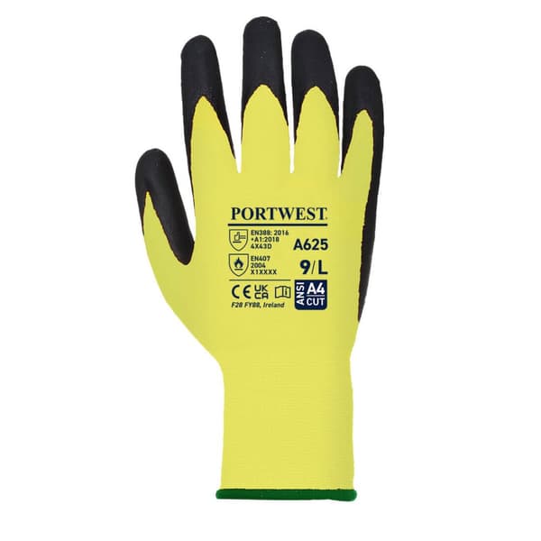 Portwest Unisex Adult A625 Vis Tex Cut Resistant Gloves