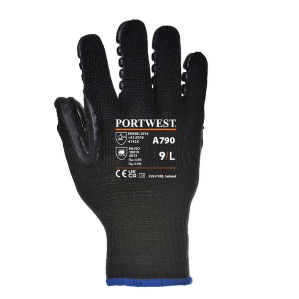 Portwest Unisex Adult A790 Anti-Vibration Gloves