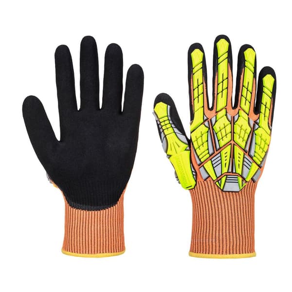 Portwest Unisex Adult A727 DX VHR Impact Resistant Safety Gloves Orange M