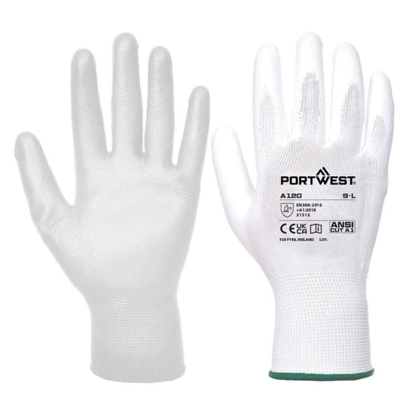 Portwest A120 PU Palm Grip Gloves