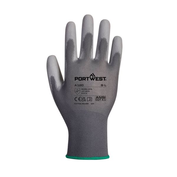 Portwest A120 PU Palm Grip Gloves