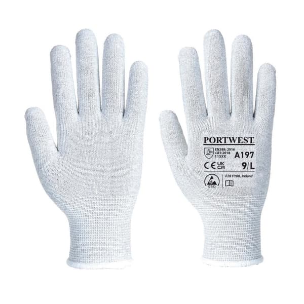 Portwest Unisex Adult Anti-Static Safety Gloves