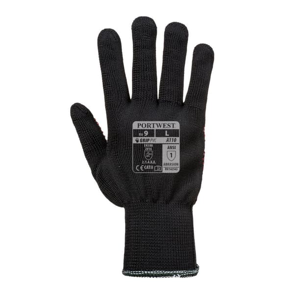 Portwest Unisex Adult A110 Polka Dot Grip Gloves