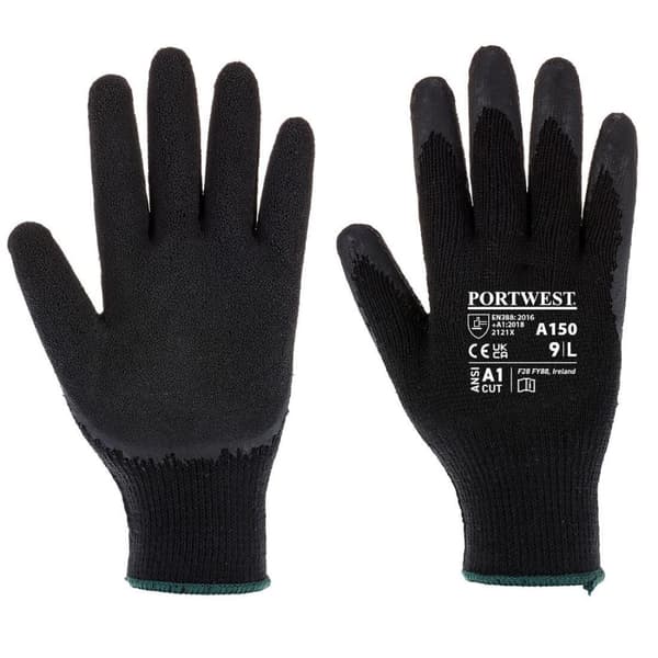 Portwest Unisex A150 Classic Grip handsker til voksne