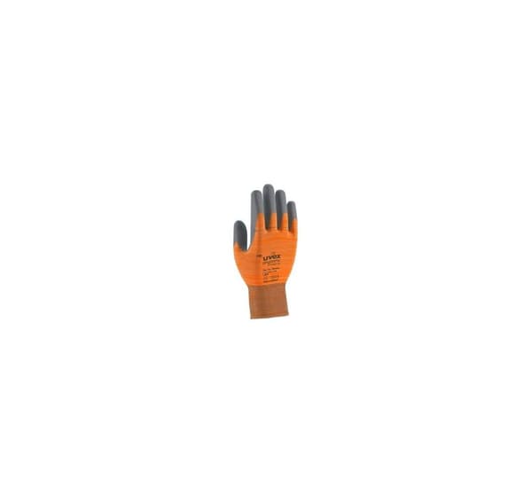 Sikkerhedshandsker Uvex Phynomic X-Foam, orange, str. 8