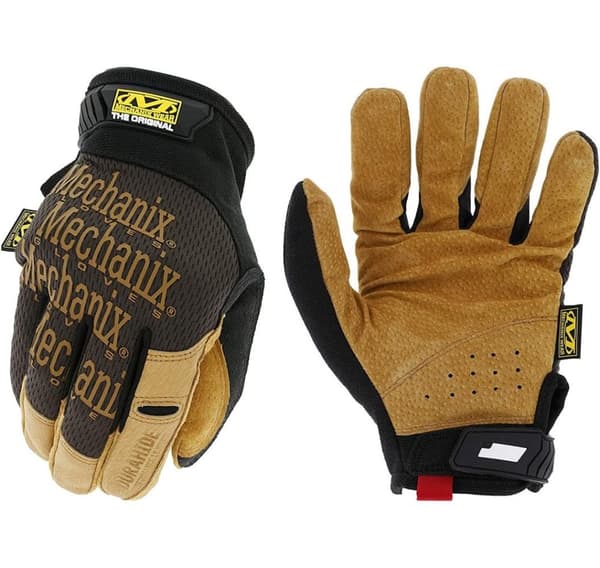 Hansker Mechanix Durahide™ Original® Skinn svart/brunt, størrelse XL
