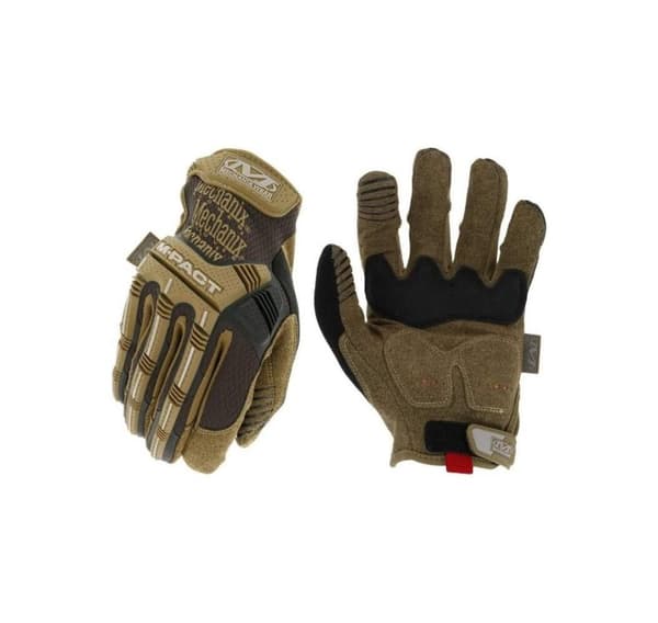 Käsineet Mechanix M-Pact® 07 ruskea, koko XL
