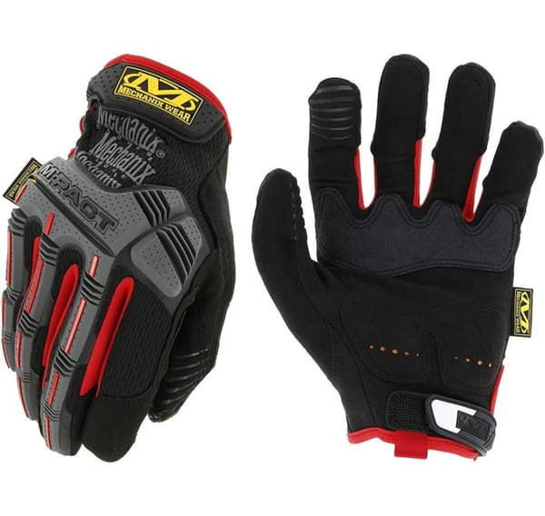 Handsker Mechanix M-Pact® 52 sort/rød S