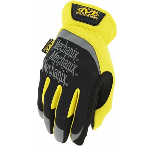 Handsker Mechanix FastFit® 01 sort/gul L