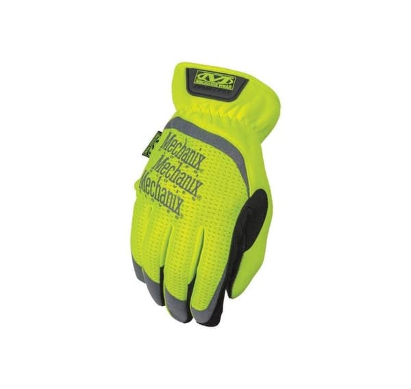 Hansker Mechanix HI-VIZ FastFit® 91 HiViz gul XL