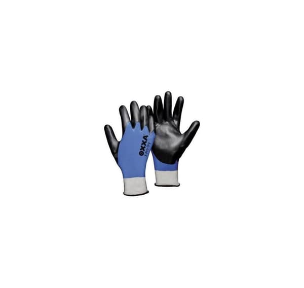 Myk polyester med dobbel nitrilbelegg OXXA X-Pro-Dry 51-300, størrelse 8/M