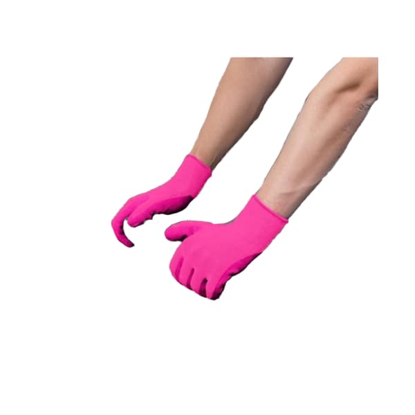 Ambassador Womens/Ladies Lightweight Latex Gardening Gloves Pink M