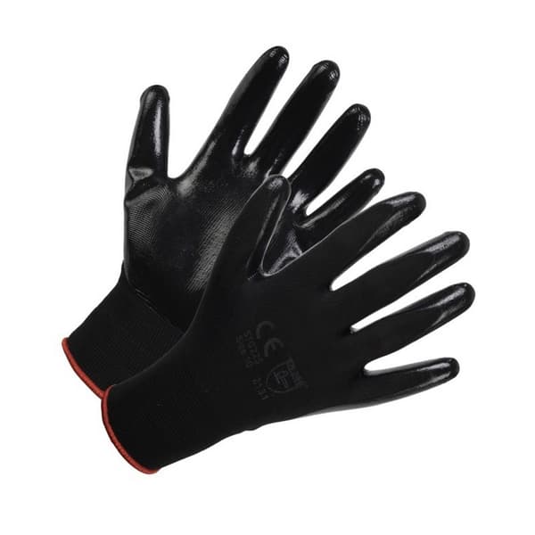 Glenwear Lightweight Nitrile Gloves (Pack Of 10)
