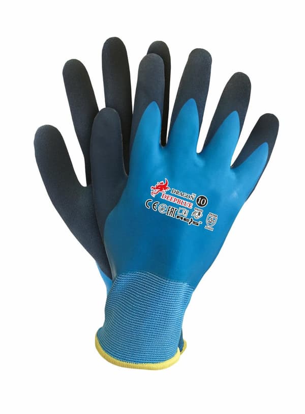 DRAGON DEEPBLUE ARBEJDSHANSKER STØRRELSE 11