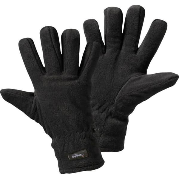 Vinterhandskar - L+D - SNOW-FLEECE 1016-8 - Polyester - Storlek 8 - Unisex - Vit