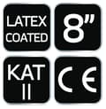 Miniatyrbillede 1 af 5: Arbejdshandsker, latexbelagt polyester (skum), 3141X, str. 8