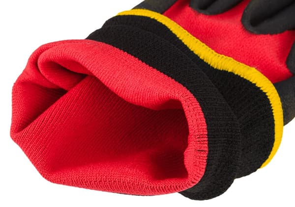 Ultraflex arbejdshandsker, nylon-spandex, poly-nitril (skum) belægning, 4131X, størrelse 10