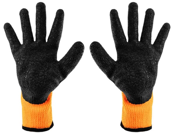 Isolerede arbejdshandsker, latexbelagt polyester, 2242X, str. 9