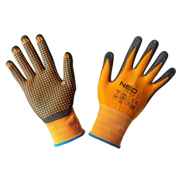 Työhanskat, Nylon, Nitil Dots, 4131X, koko 11