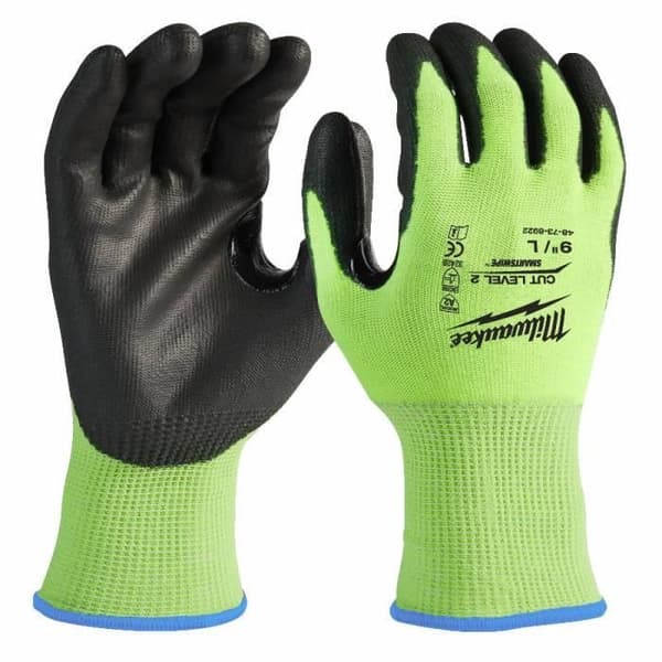 Gants MILWAUKEE HV Antikapningsnivå 2/B - Storlek 8 - 4932479922