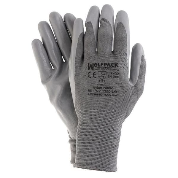 Nitrilo/Nylon Glovex 10" handske (per)