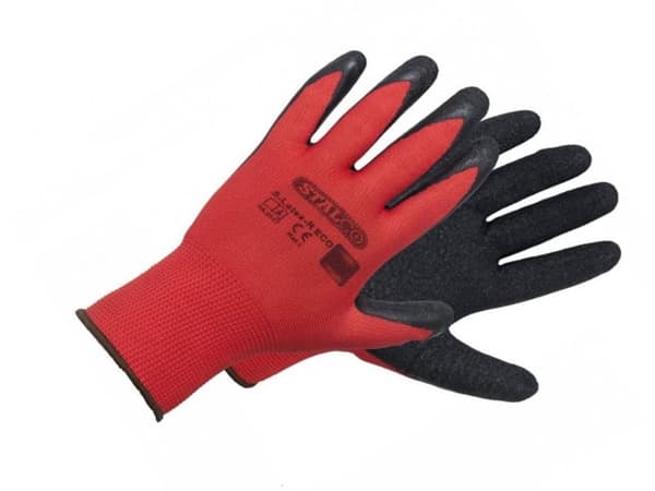 Stalco polyester arbetshandskar (storlek 9)