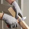 Miniatyrbillede 2 af 2: Skæresikre arbejdshandsker klasse 3 polyurethan størrelse 8 PROF